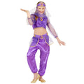 Costume Violette Danseuse Du Ventre Costume