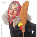 Perruque De Grand-Mère Avec Foulard