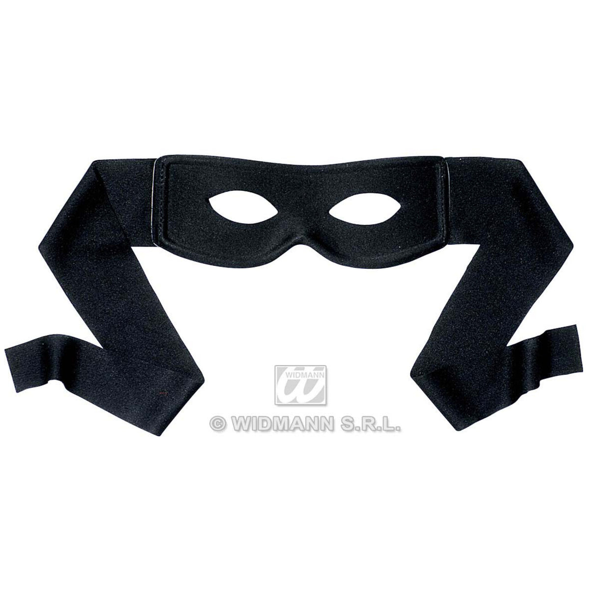 Op deze afbeelding zie je een Accessoires, van het merk Widmann. Oogmasker Zwarte Ruiter