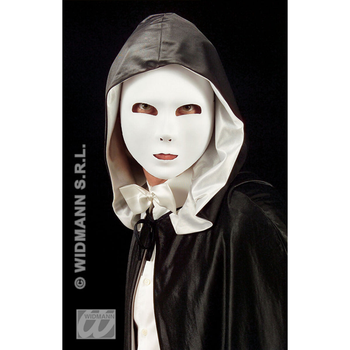 Op deze afbeelding zie je een Accessoires, van het merk Widmann. Masker Wit