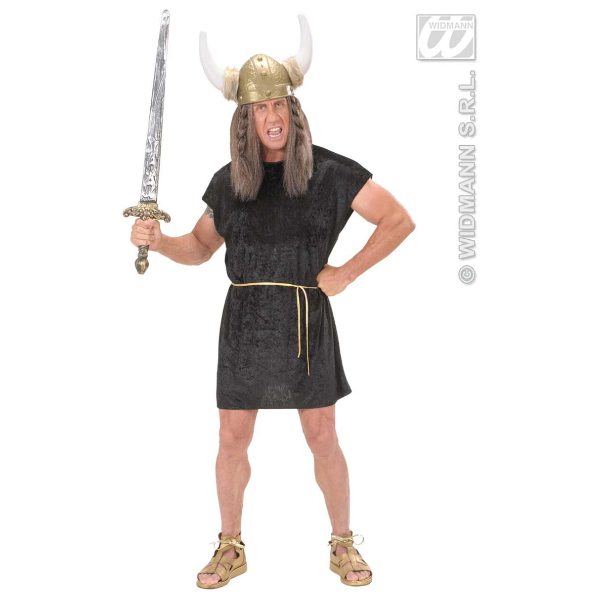 Op deze afbeelding zie je een Accessoires, van het merk Widmann. Zwaard Excalibur