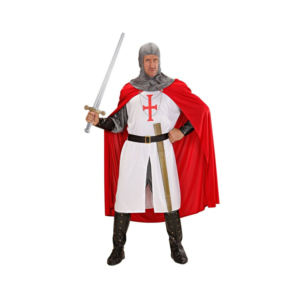 Op deze afbeelding zie je een Accessoires, van het merk Widmann. Ridderzwaard 75 Centimeter