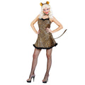 Costume Léopard Sexy Trop Chaud À Manipuler Femme Costume