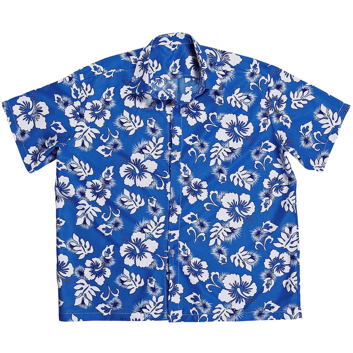 Op deze afbeelding zie je een Kostuums, van het merk Widmann. Hawaii Shirt Blauw Man