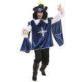 Costume Mousquetaire Bleu Hommes Costume