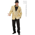 Veste à Paillettes Or