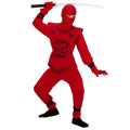 Costume Ninja Rouge Kyoto Enfant Costume