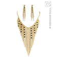 Ensemble Collier Et Boucles Doreilles Néfertiti