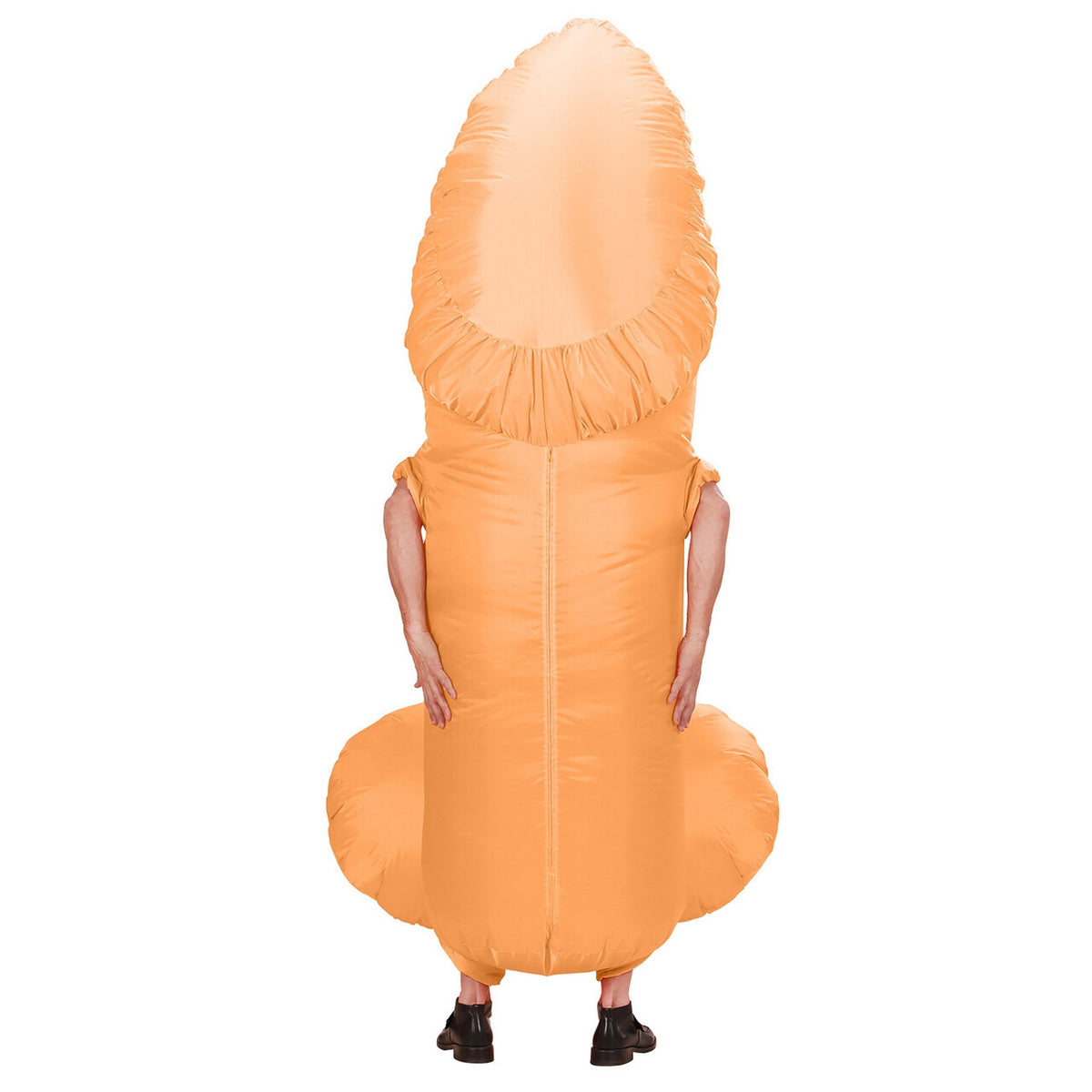 Op deze afbeelding zie je een Kostuums, van het merk Widmann. Opblaasbaar Kostuum Penis Size Matters Kostuum Man