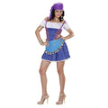Costume Bleu Clair De Bohémienne Femme Costume