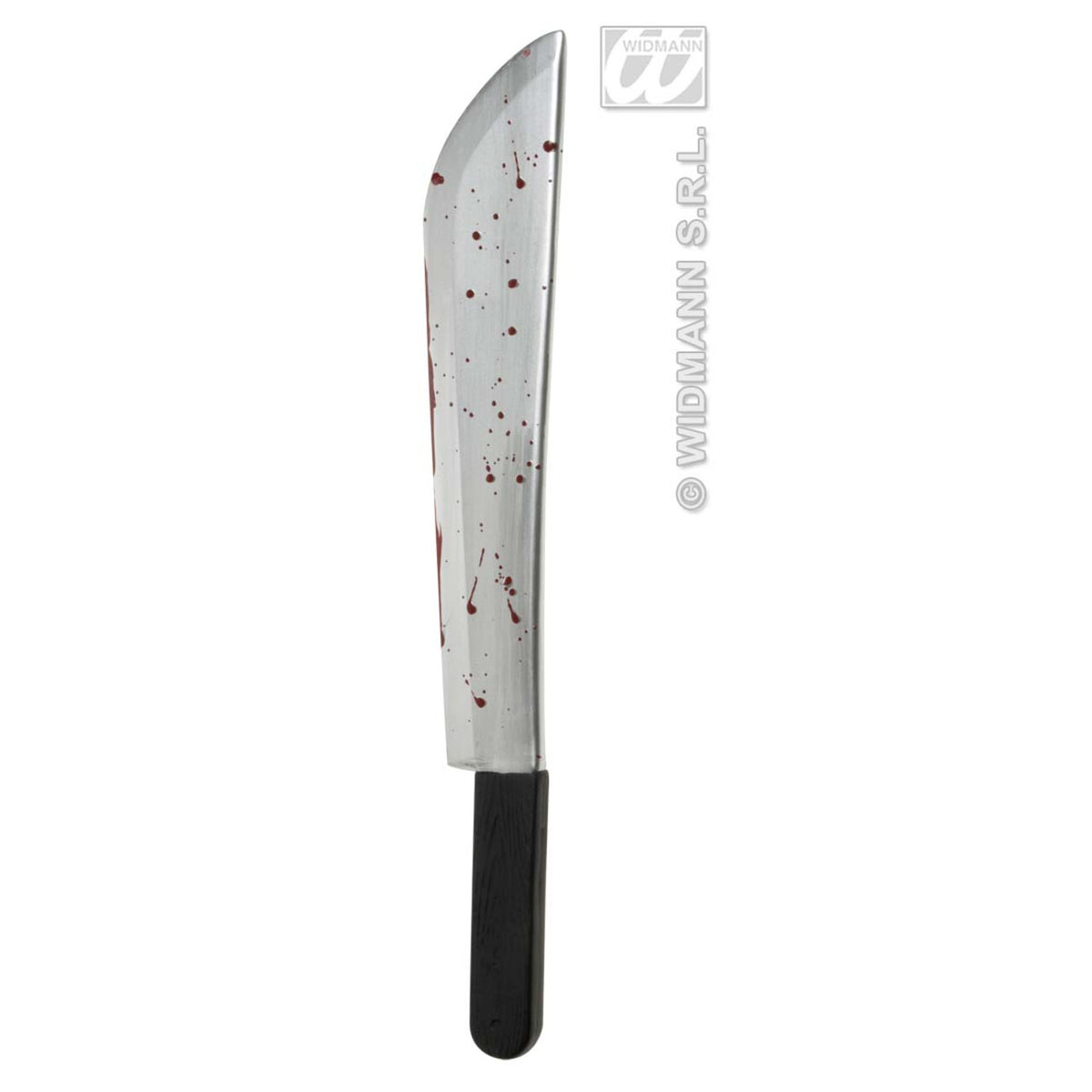 Op deze afbeelding zie je een Accessoires, van het merk Widmann. Machete Mes Met Bloed 54 Centimeter