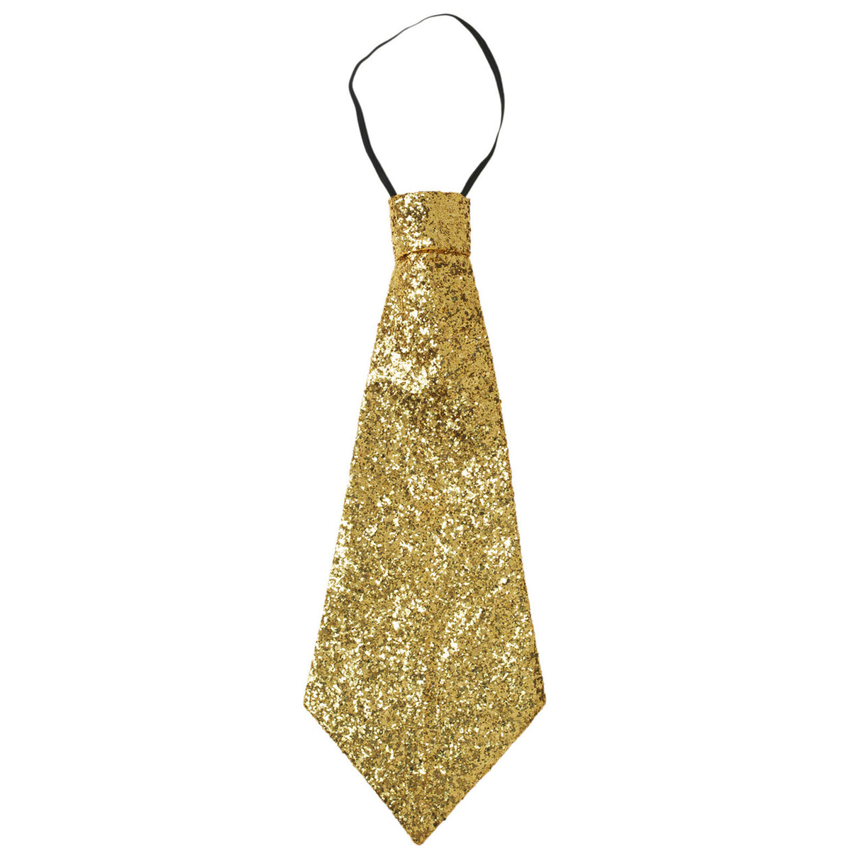 Op deze afbeelding zie je een Accessoires, van het merk Widmann. Stropdas Lurex, Goud