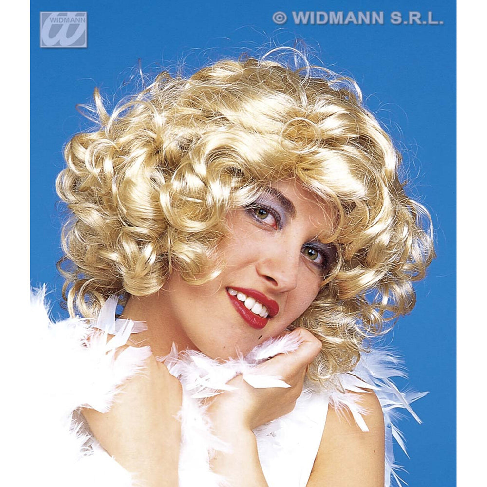 Op deze afbeelding zie je een Accessoires, van het merk Widmann. Pruik, Marylin