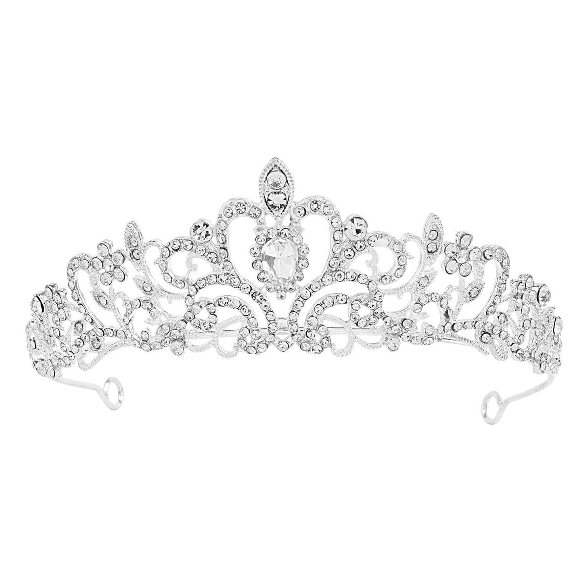 Op deze afbeelding zie je een Accessoires, van het merk Widmann. Betoverende Strass Tiara