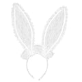Oreilles De Lapin Sexy Dentelle Blanche