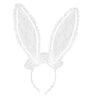 Oreilles De Lapin Sexy Dentelle Blanche