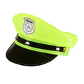 Casquette De Policière Jaune Néon