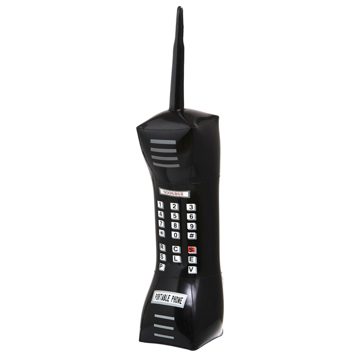 Op deze afbeelding zie je een Accessoires, van het merk Widmann. Jaren 80 Opblaasbare Telefoon
