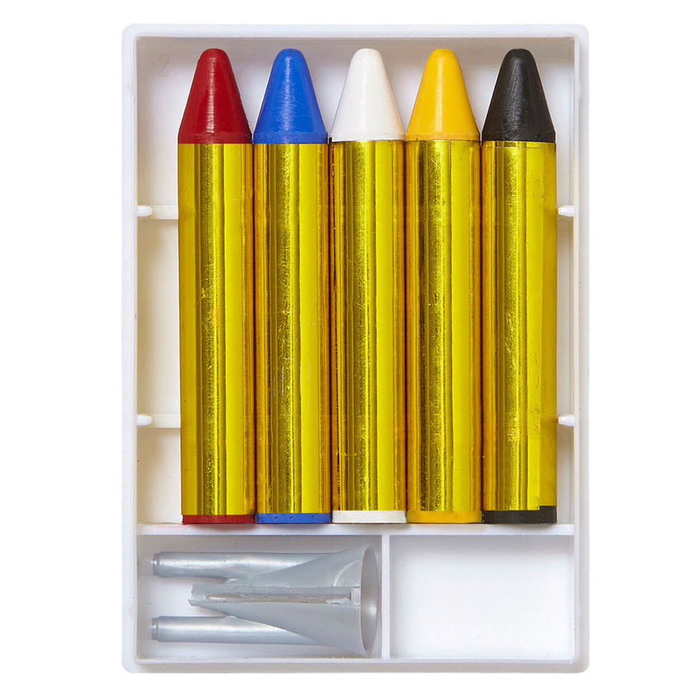 Op deze afbeelding zie je een Accessoires, van het merk Widmann. Complete Make-Up Krijtje Met Puntenslijper