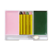 Op deze afbeelding zie je een Accessoires, van het merk Widmann. Complete Make-Up Set, Soldaat