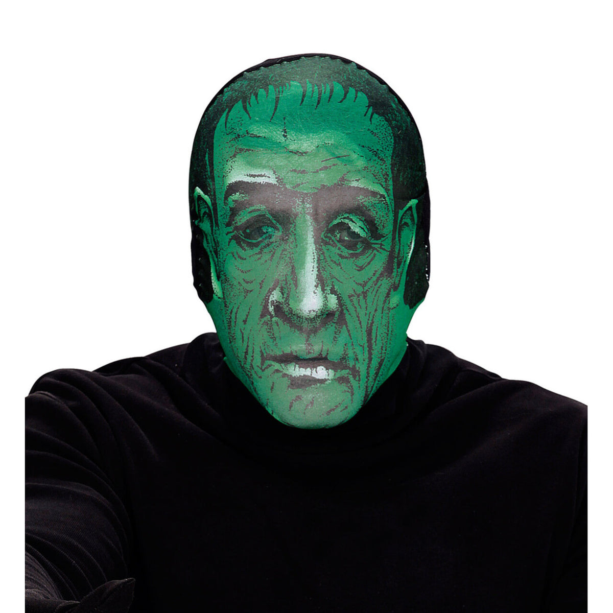 Op deze afbeelding zie je een Accessoires, van het merk Widmann. Aangenaam Stoffen Hoofdmasker Laboratorium Masker