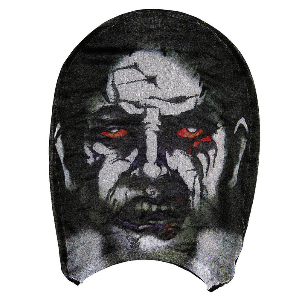 Op deze afbeelding zie je een Accessoires, van het merk Widmann. Aangenaam Stoffen Hoofdmasker Kwade Dood