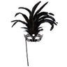 Masque à Tige Distingué Noir De Luxe