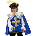 Haut De Mousquetaire Bleu Garçon