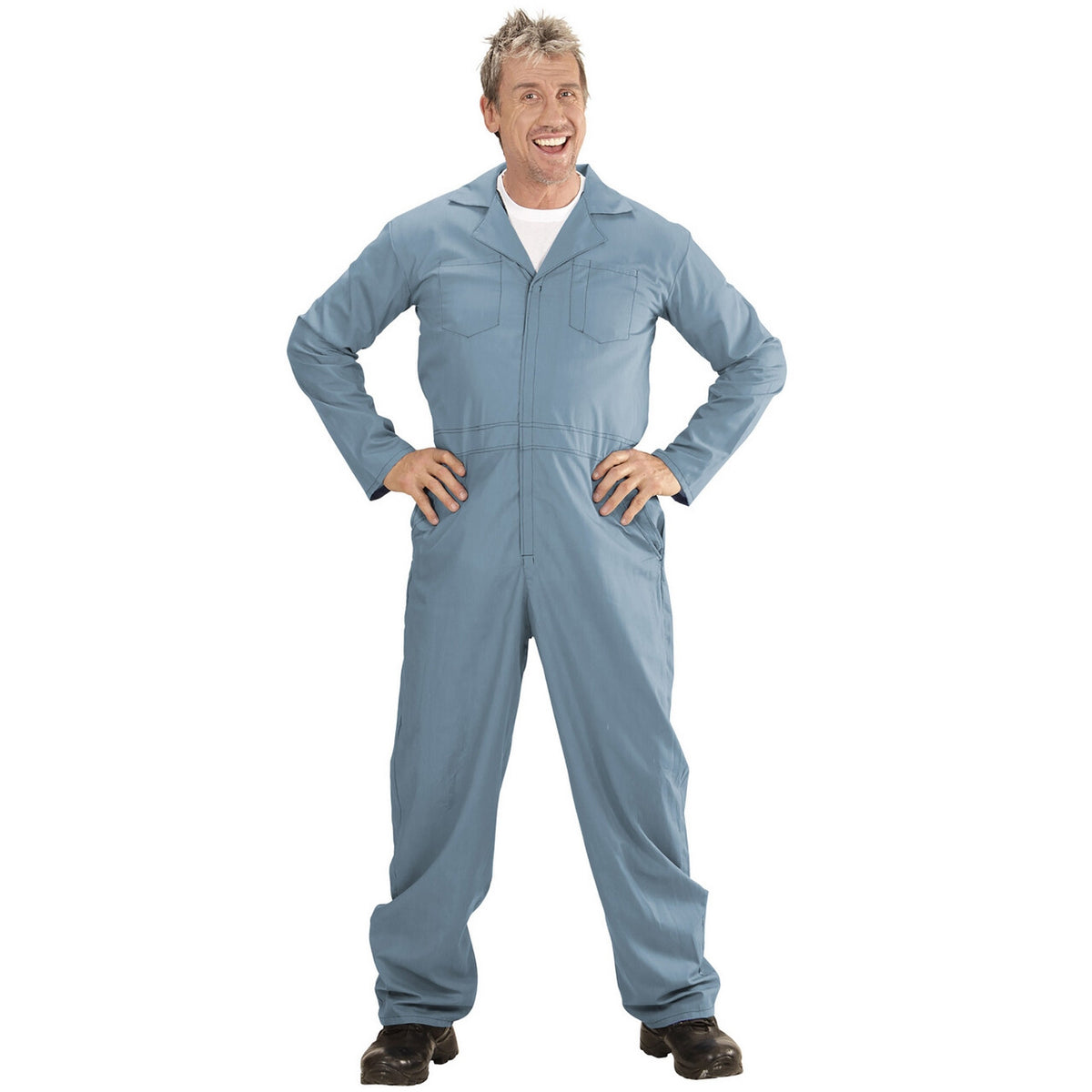 Op deze afbeelding zie je een Kostuums, van het merk Widmann. Mr Plumbing Loodgieter Man Kostuum