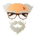 Lunettes De Professeur Vieil Homme