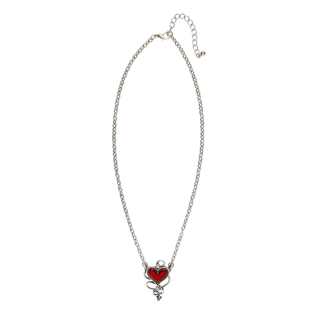 Op deze afbeelding zie je een Accessoires, van het merk Widmann. Halloween Accessoire Ketting Duivels Hart