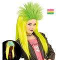 Perruque Punk Néon Enfant Jaune Vert