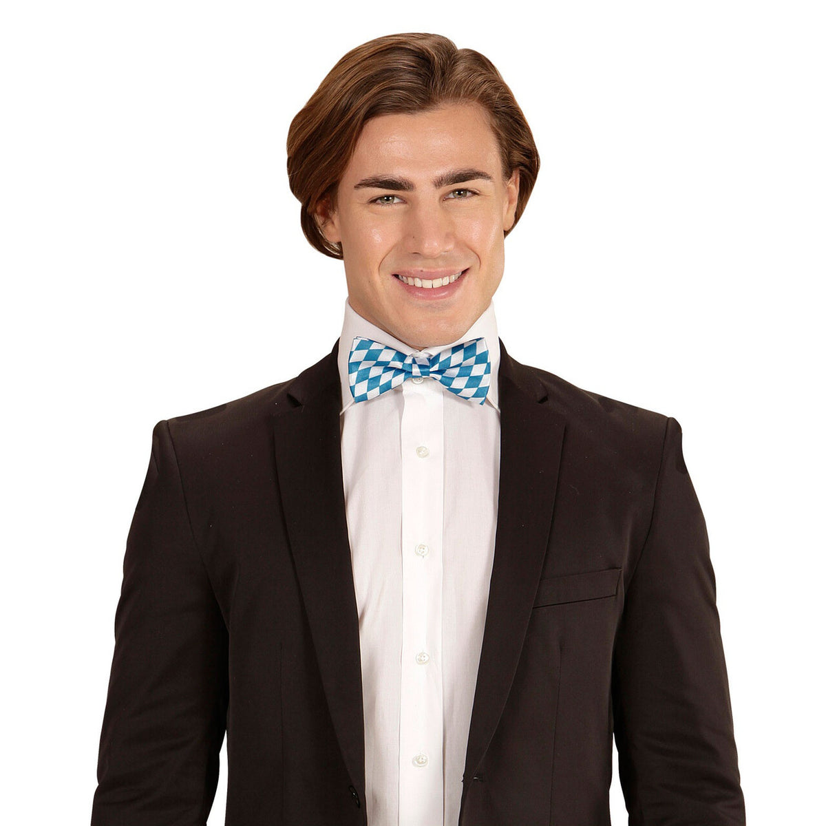 Op deze afbeelding zie je een Accessoires, van het merk Widmann. Oktoberfest Beiers Strikje