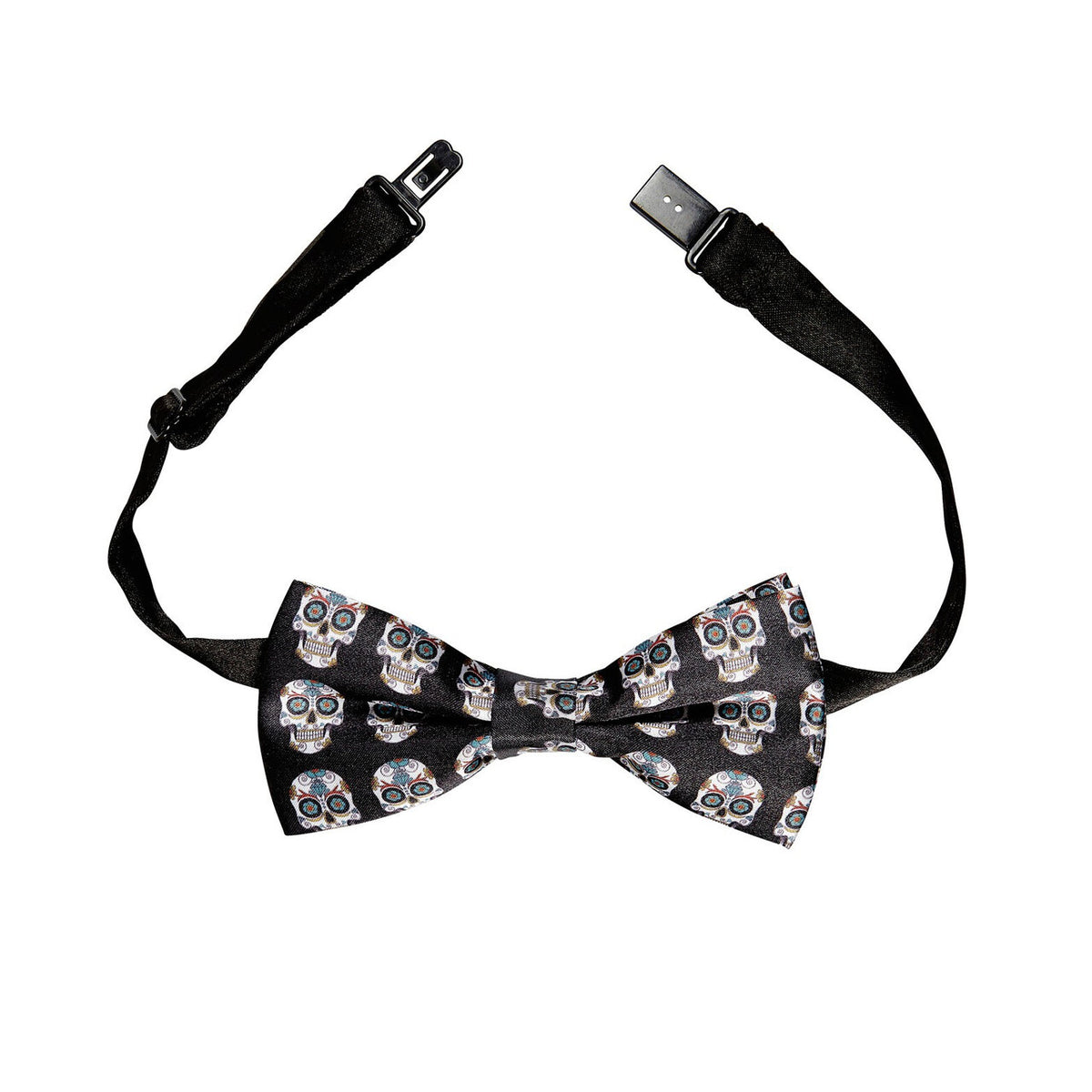 Op deze afbeelding zie je een Accessoires, van het merk Widmann. Mexicano Dia De Los Muertos Strikje