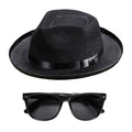 Ensemble De Lhomme Des Blues Noir