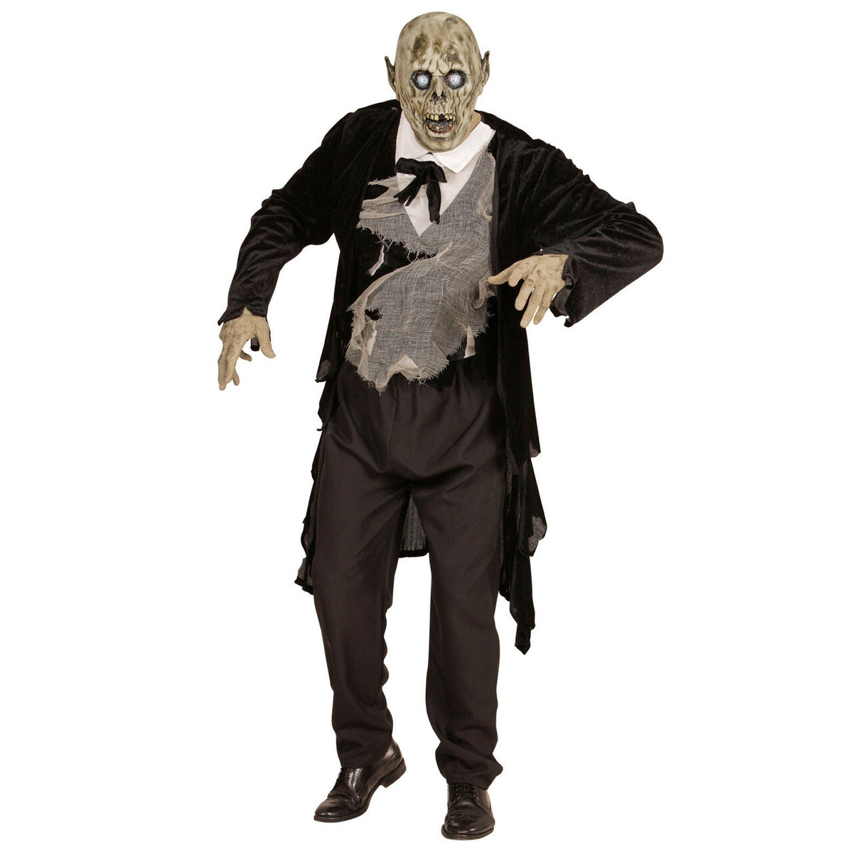 Op deze afbeelding zie je een Accessoires, van het merk Widmann. Vlekken Masker Zombie Bruidegom