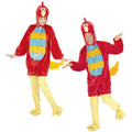 Combinaison Fantaisie Oiseau Rouge En Peluche Costume