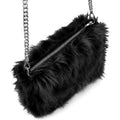 Sac À Main En Peluche Doux Noir