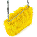 Sac À Main En Peluche Douce Jaune