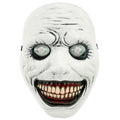 Masque Clown Maléfique Blanc Souriant