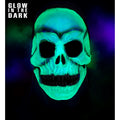 Masque En Latex Phosphorescent Squelette