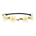 Bandeau Bohème À Fleurs Blanches