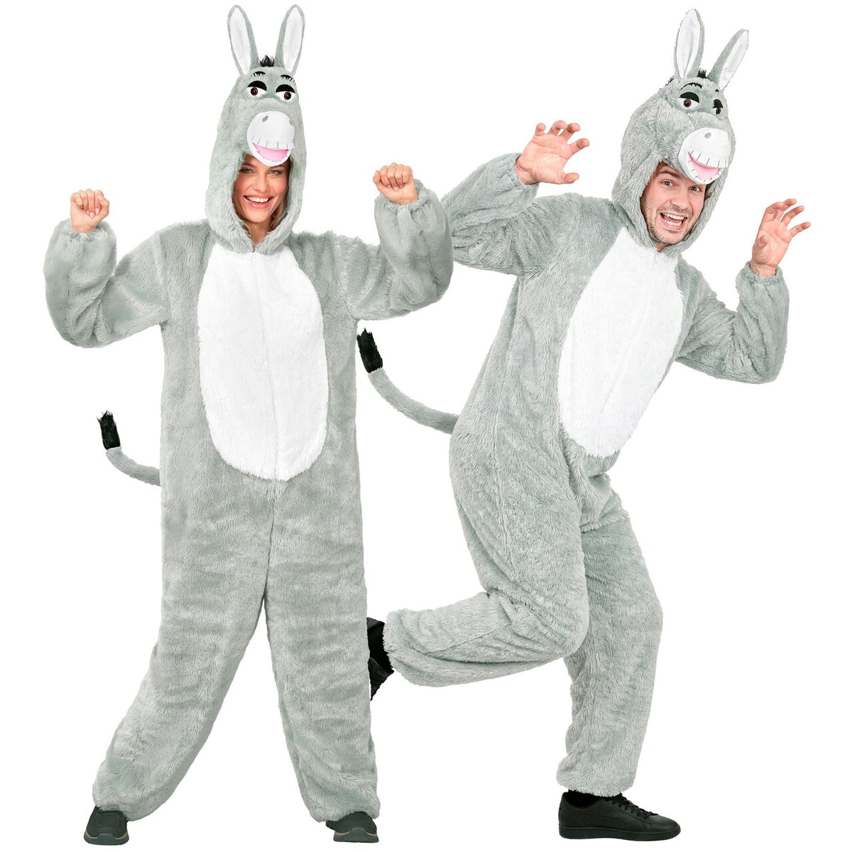 Op deze afbeelding zie je een Kostuums, van het merk Widmann. Ezel Eddy Onesie Kostuum