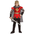 Roi Arthur Anglais Rose Rouge Costume