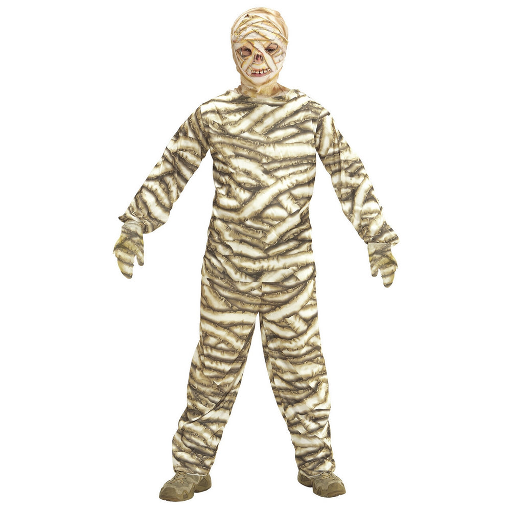 Op deze afbeelding zie je een Kostuums, van het merk Widmann. Afschuwelijke Mummy Kind Kostuum