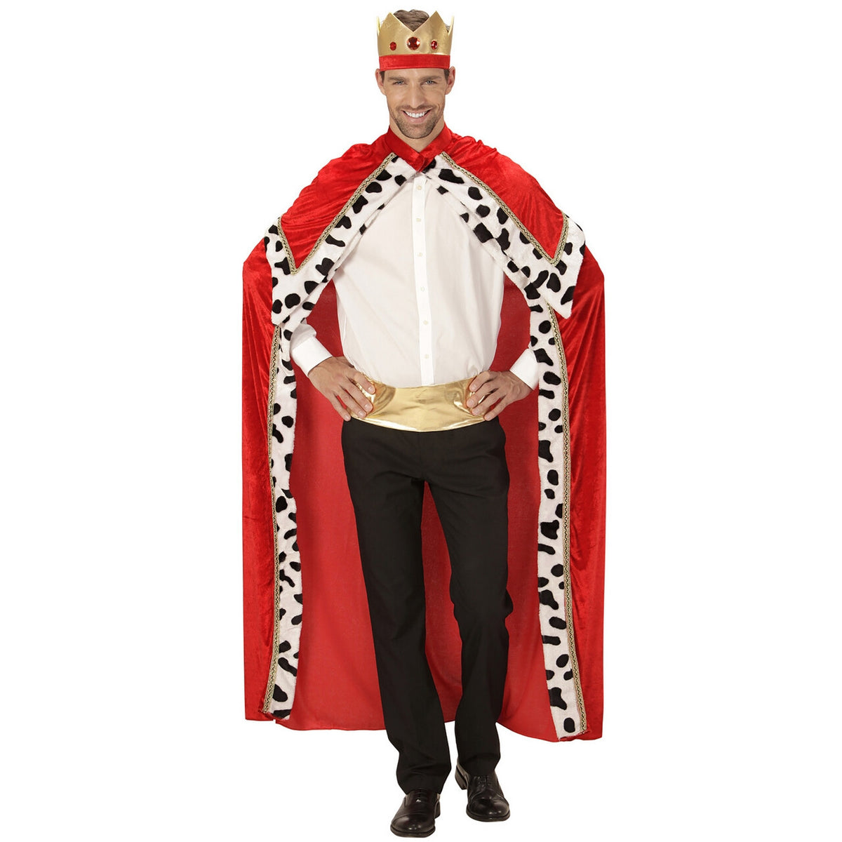 Op deze afbeelding zie je een Kostuums, van het merk Widmann. Koning Midas Man Kostuum