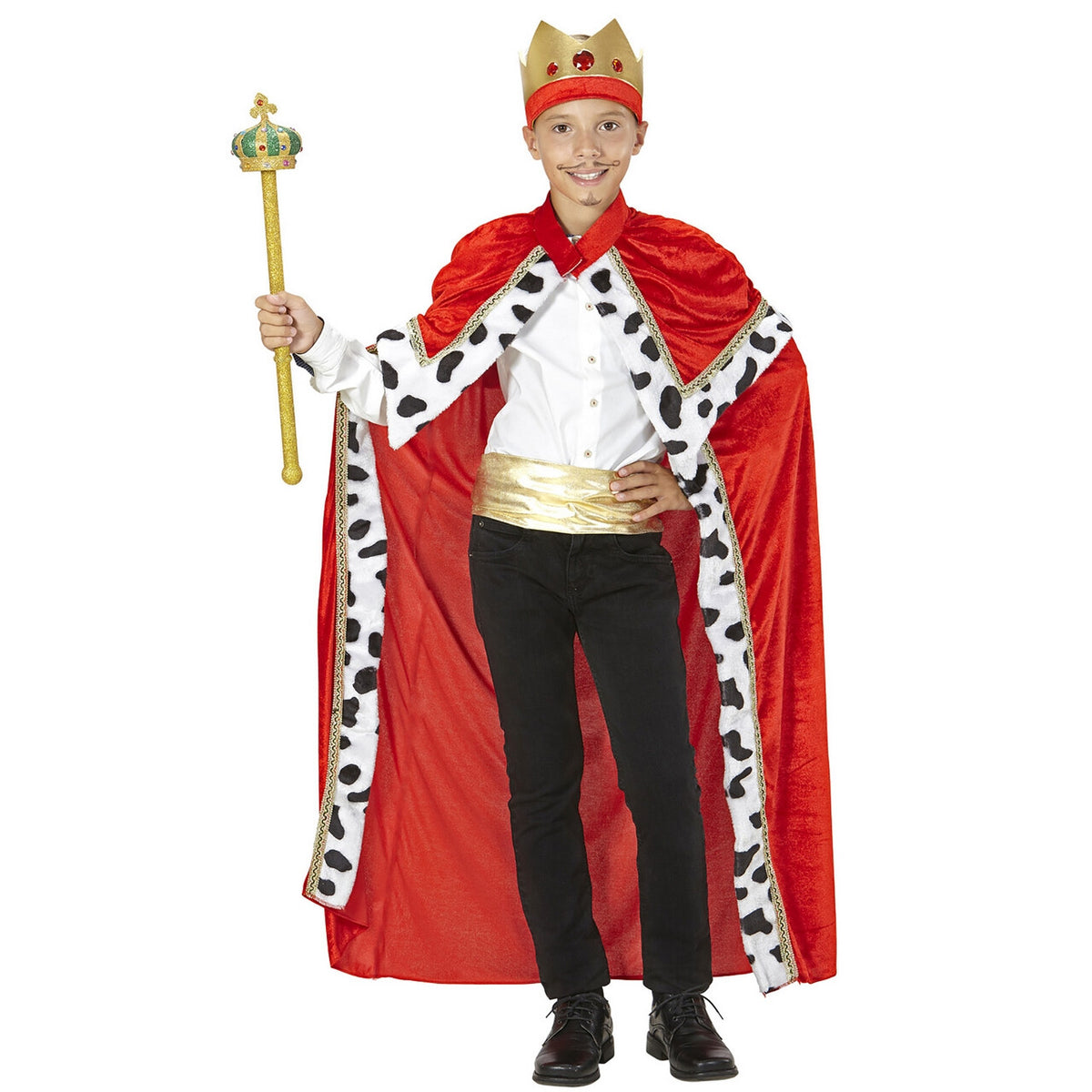 Op deze afbeelding zie je een Kostuums, van het merk Widmann. Koning Midas Jongen Kostuum