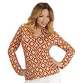 Chemise Femme Années 70 à Carreaux