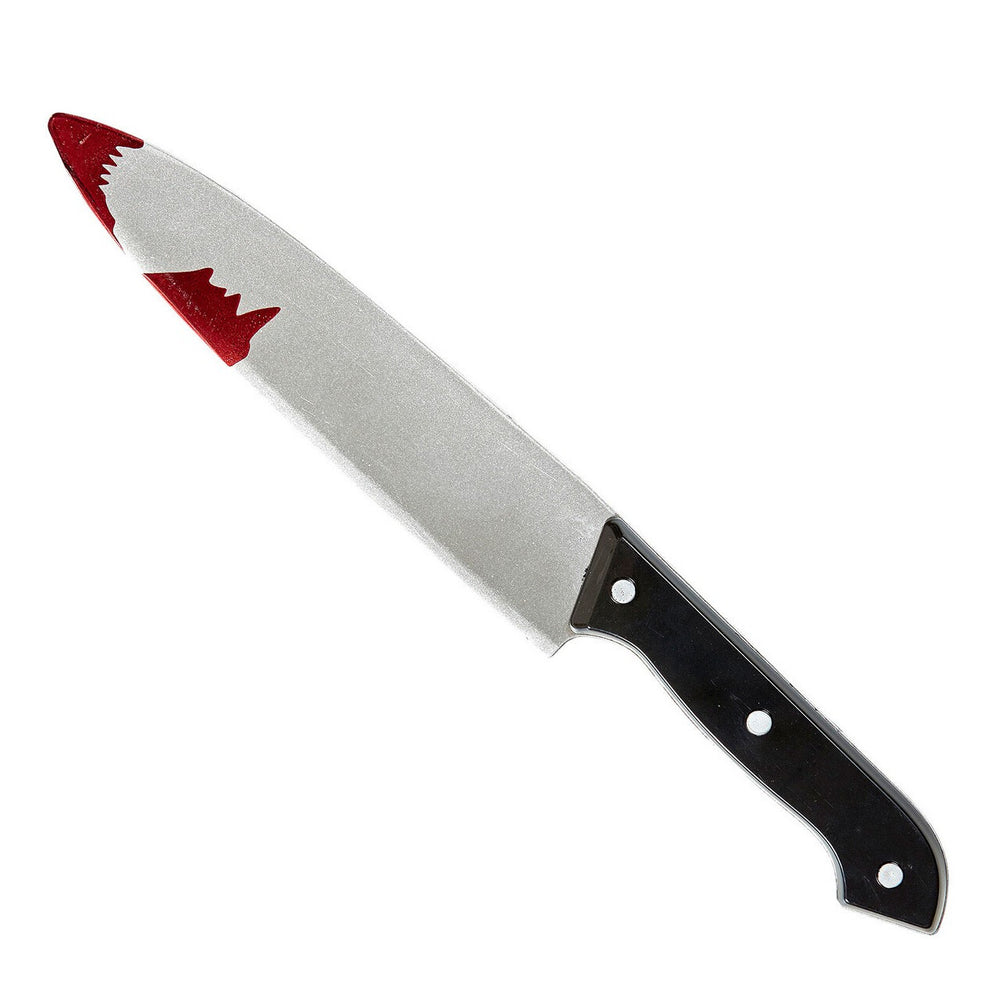 Op deze afbeelding zie je een Accessoires, van het merk Widmann. Bloederig Slagers Mes 30 Centimeter
