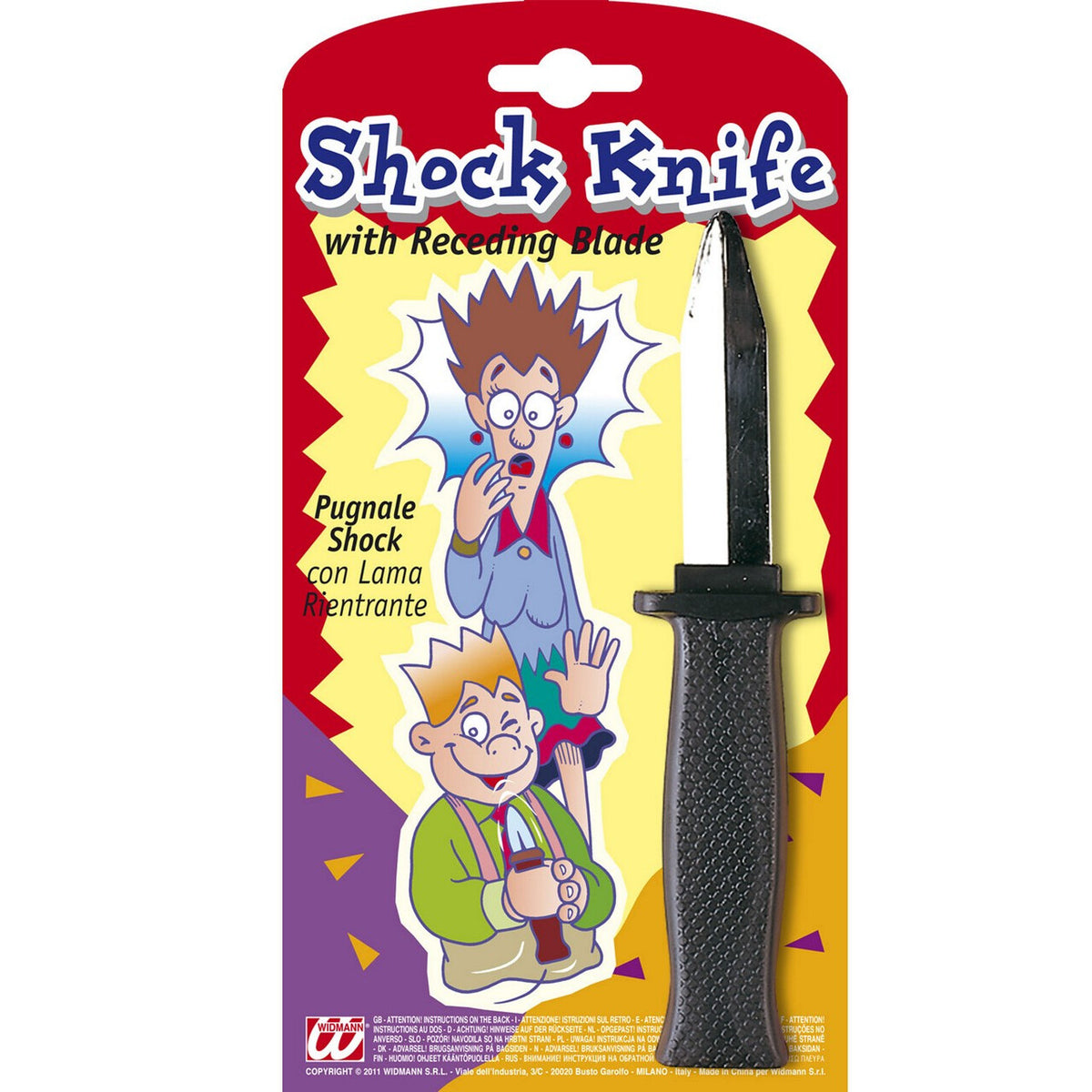 Op deze afbeelding zie je een Accessoires, van het merk Widmann. Shock Mes